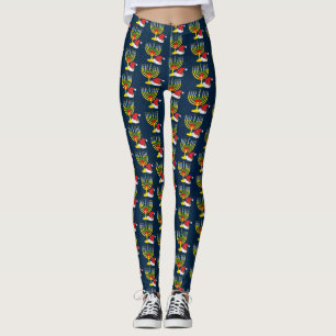 Feliz Chrismukkah Leggings