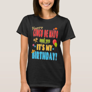 Feliz Cinco de Mayo, Camisa de Aniversário - 5 de 