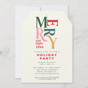 Feliz colorida e festa de Natal brilhante