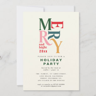 Feliz colorida e festa de Natal brilhante