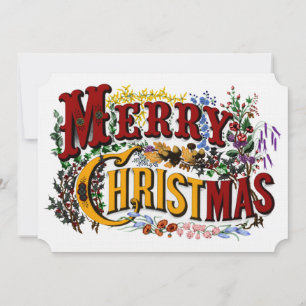 Feliz Convite de festas de Natal