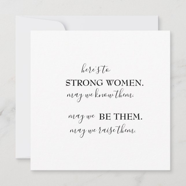 Feliz Convite Internacional para o Dia da Mulher P (Frente)