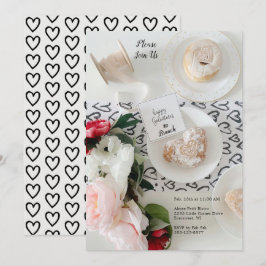 Feliz convite para o coração negro do dia de Galen