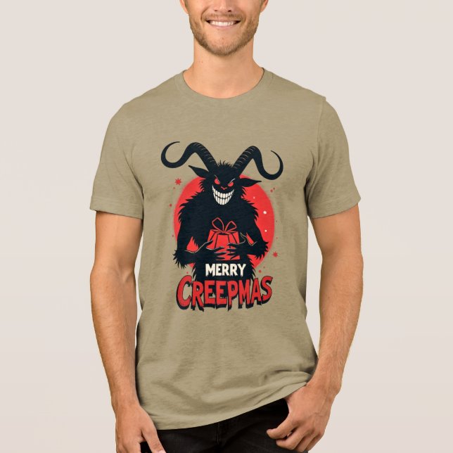 Feliz Creepmas Krampus Feriado (Frente)