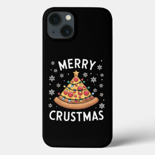 Feliz Crustmas Pizza Árvore de Natal Presentes Xma