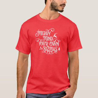 Feliz Cuide da sua empresa, camiseta engraçada