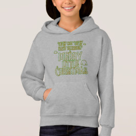 feliz de Natal feio Suéter Crianças Hoodie