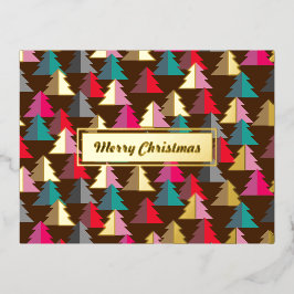 Feliz de Natal Pine Brown. Personalizado.