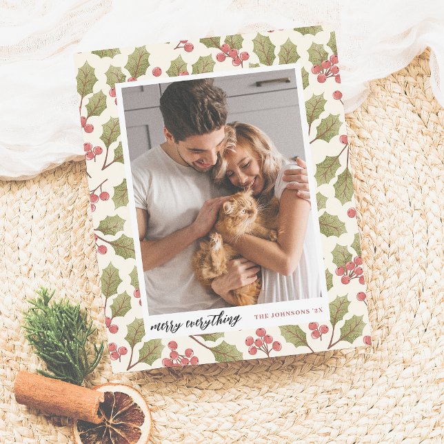 Feliz de Orçamento Tudo Foto de Natal Holly (Criador carregado)