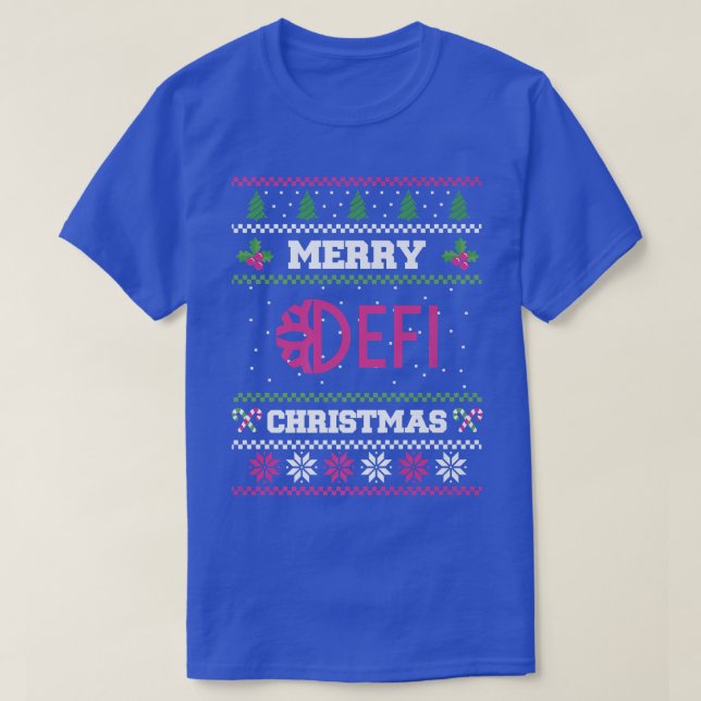 Feliz DeFi Natal Feio Premiu Suéter de Natal Feio (Frente do Design)