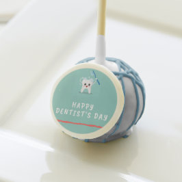 Feliz dentista, dia branco de texto