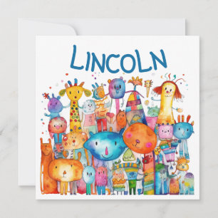 Feliz Desenho infantil Animais de criação