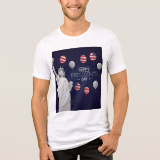 Feliz Design de Camisa do Dia do Presidente