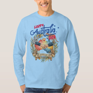 Feliz Dia da Austrália Camisa Unidade Vida Selvage