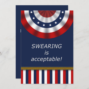 Feliz Dia da Inauguração! Patriótico