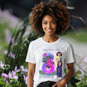 Feliz Dia da Mulher   8 de março luz