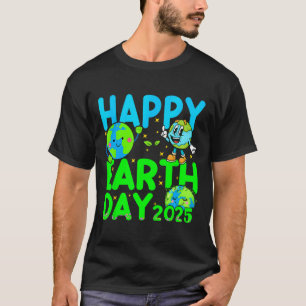 Feliz Dia da Terra Camisa Cuta Dia da Terra 2025 H