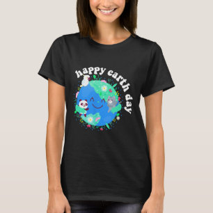 Feliz Dia da Terra Camisa Terra Cura com Terra Flo