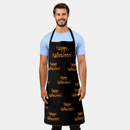 Feliz Dia das Bruxas Apron