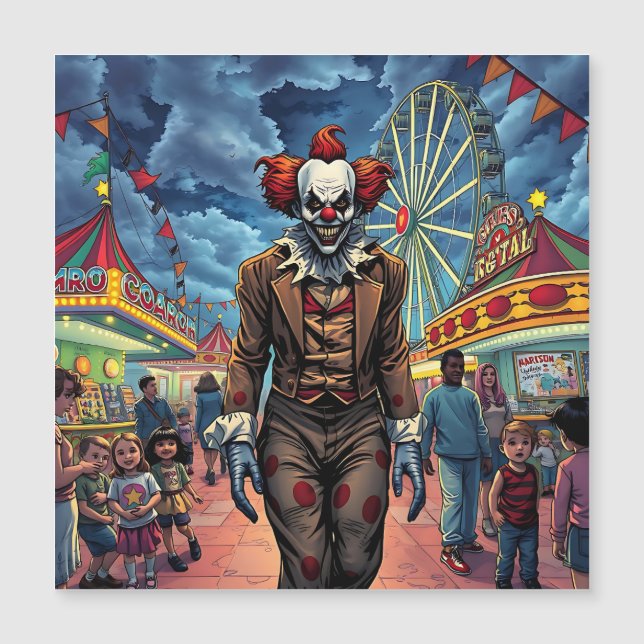 Feliz Dia das Bruxas | Spooky Clown (Frente)