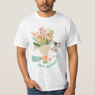 Feliz dia das mães camiseta design