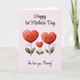 Feliz Dia das Mães das ruas, Cartão do Pai e Bebê,