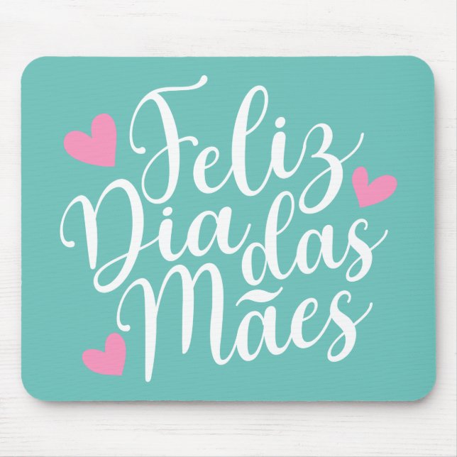 Feliz Dia Das Mães Dia de as mães Feliz | Mousepad (Frente)