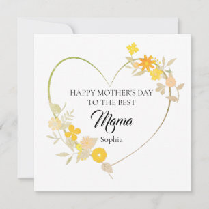 Feliz Dia das Mães para a Melhor Mamãe