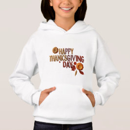 Feliz Dia de Ação de Graças Design Hoodie