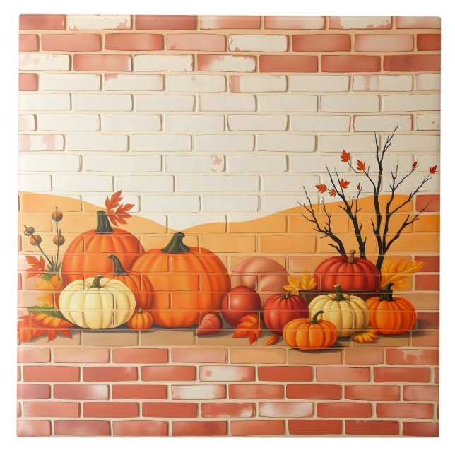 Feliz Dia de Ação de Graças Moderno - Belo outono (Frente)