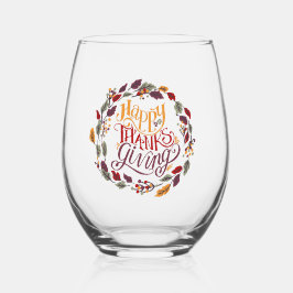 Feliz Dia de Ação de Graças outono Folhas de outon