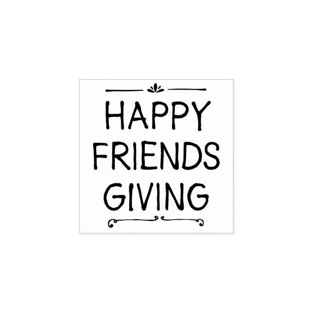 Feliz Dia de Amizade | Carimbo (Impressão)