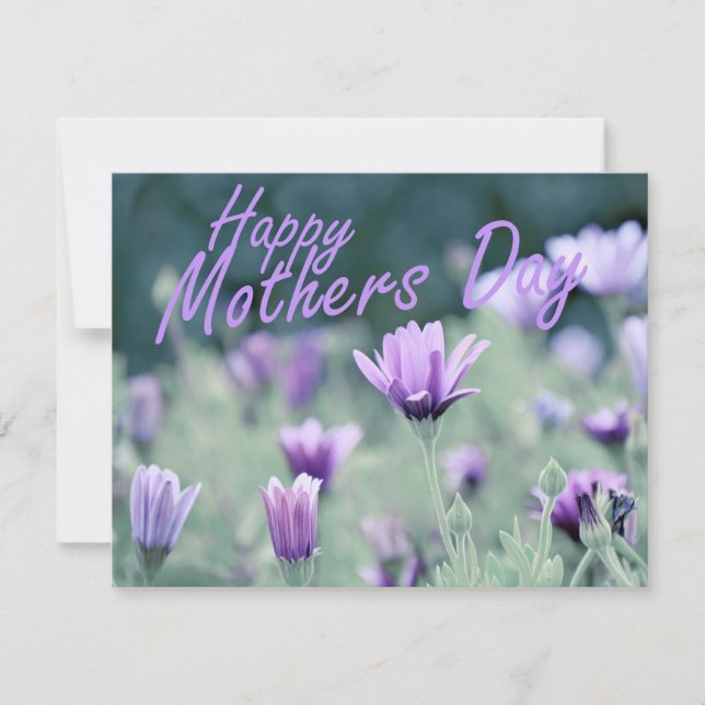 "Feliz dia de as mães" (Frente)