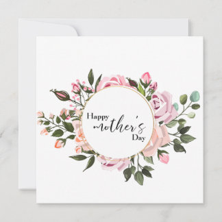 Feliz dia de as mães, belas flores