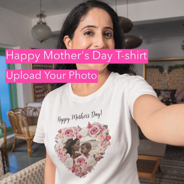 Feliz Dia de as mães! Camiseta (Criador carregado)