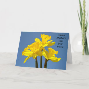 Feliz Dia de as mães! Caros Cartões Amigos Daffodi
