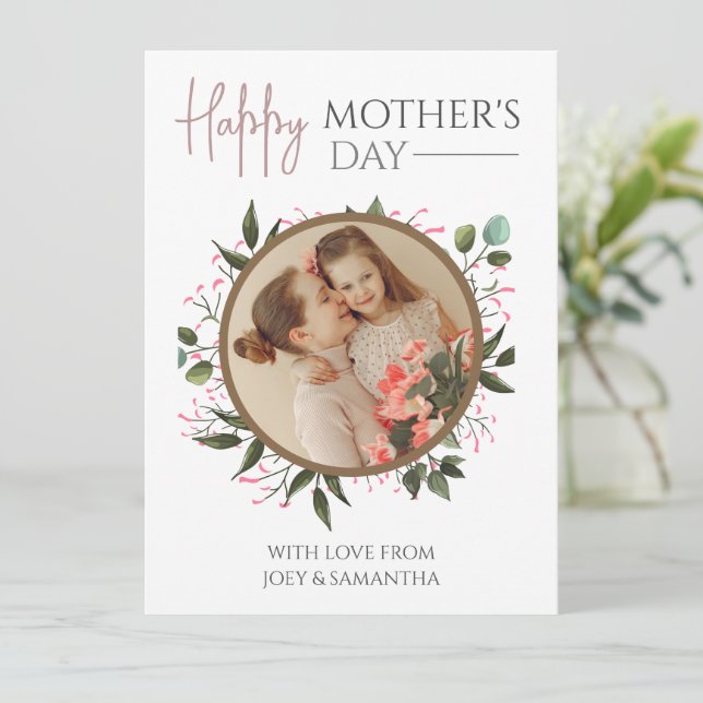 Feliz dia de as mães de Fotografia de Script Moder (Em pé/Frente)