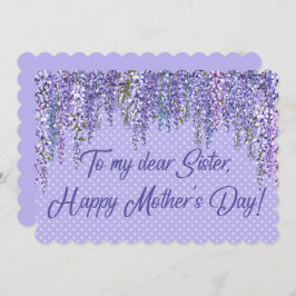 Feliz Dia de as mães Para A Irmã Fronteira De Wist