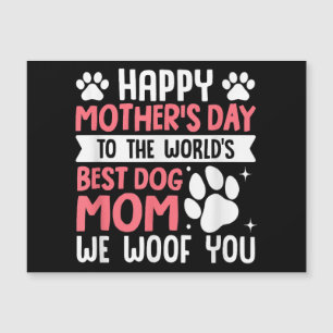 Feliz Dia de as mães Para O Melhor Cachorro Mãe