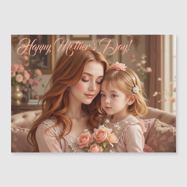 Feliz Dia de as mães! Trabalho de arte nº 3 (Frente)