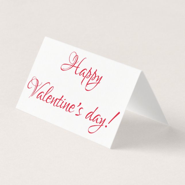 Feliz dia de os namorados! (Frente)