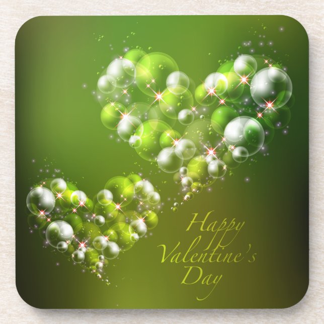 Feliz dia de os namorados 19 Porta copos (Frente)