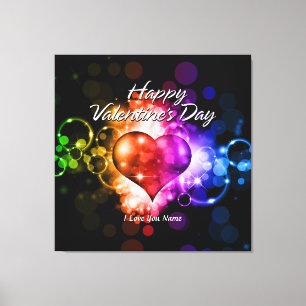 FELIZ DIA DE OS NAMORADOS 5 CANVAS