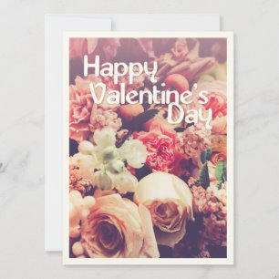 Feliz dia de os namorados com Buquê Vintage Flower