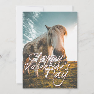 feliz dia de os namorados com Cavalo