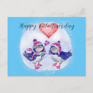 Feliz dia de os namorados de cartão postal