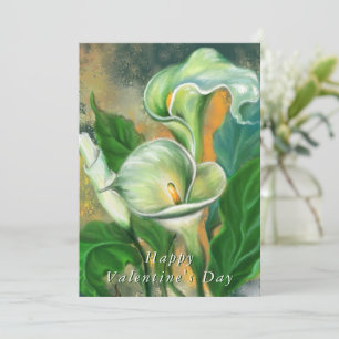 Feliz dia de os namorados - Flor Lily Calla Cute