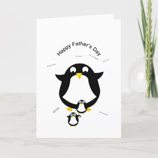 Feliz Dia de os pais - cartão