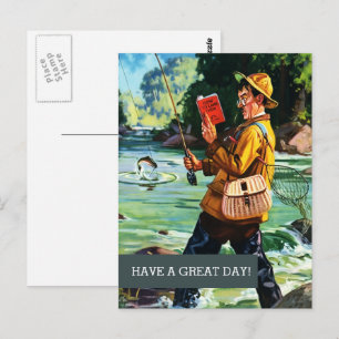 Feliz Dia de os pais. Cartões postais Vintage Art