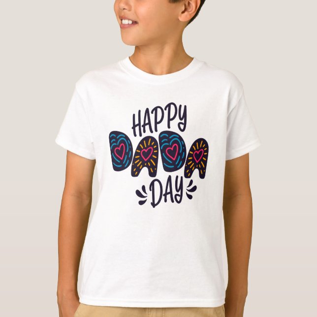 Feliz Dia de os pais Feliz do Dia Dada | Camisa (Frente)
